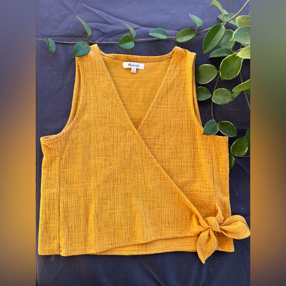 Madewell Crop top blouse
